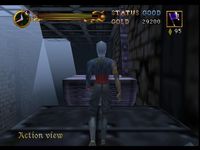 une photo d'Ã©cran de Castlevania - Legacy of Darkness sur Nintendo 64